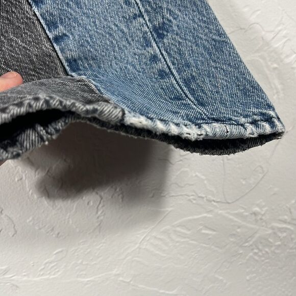 🔥🔥 Vintage 90s Levi’s 501 Denim Black/Blue Jeans Mens Sz 30x30 - GOOD Conditio - Picture 6 of 14